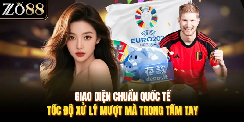 Giao diện chuẩn quốc tế, tốc độ xử lý mượt mà trong tầm tay
