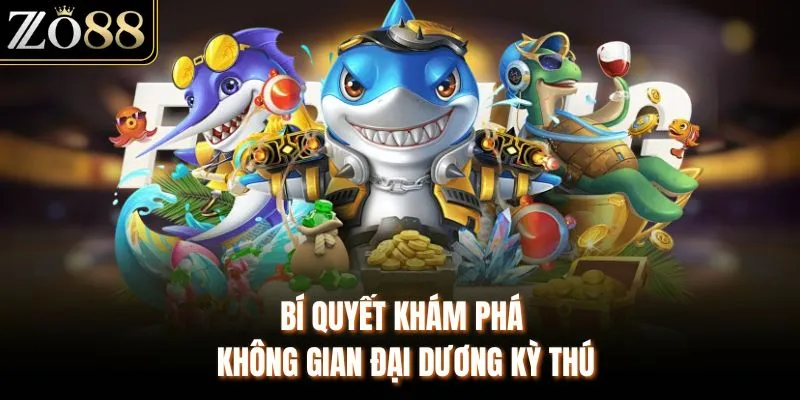 Bí quyết khám phá không gian đại dương kỳ thú