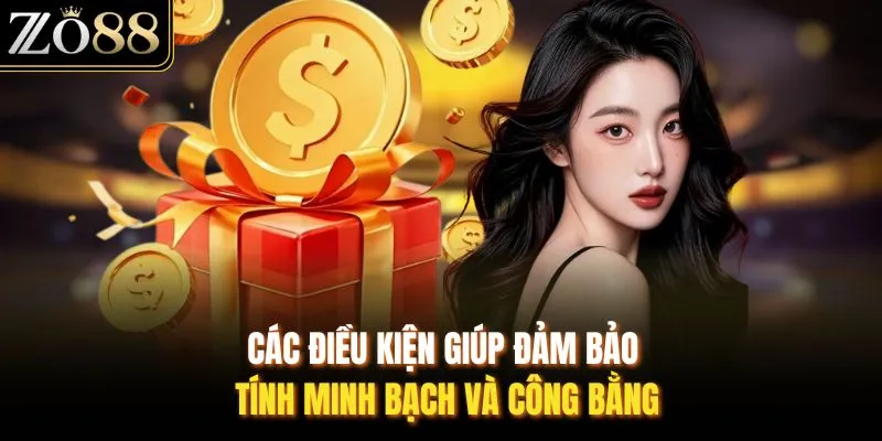 Các điều kiện giúp đảm bảo tính minh bạch và công bằng